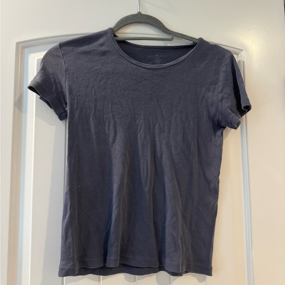 Brandy Melville Charcoal Short Sleeve Tee